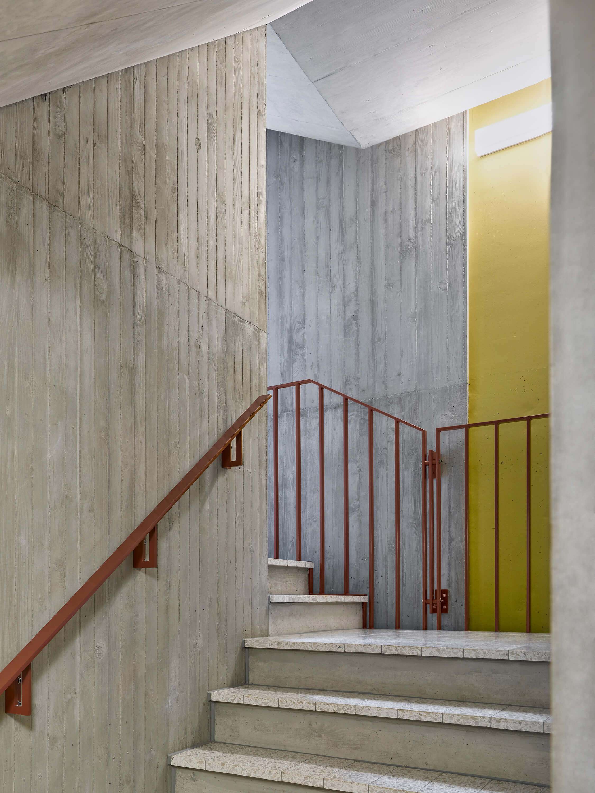 Treppenhaus, Wohnsiedlung Riemühlehof